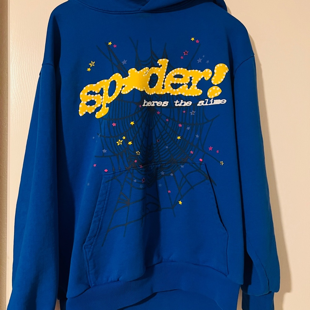 Spyder Blue Graphic Hoodie